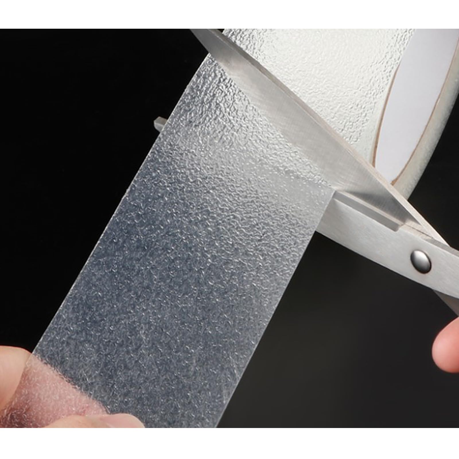 Nastro Antiscivolo Trasparente 10m X 2cm - PVC Adesivo Per Scale Interno/Esterno - Foto 10