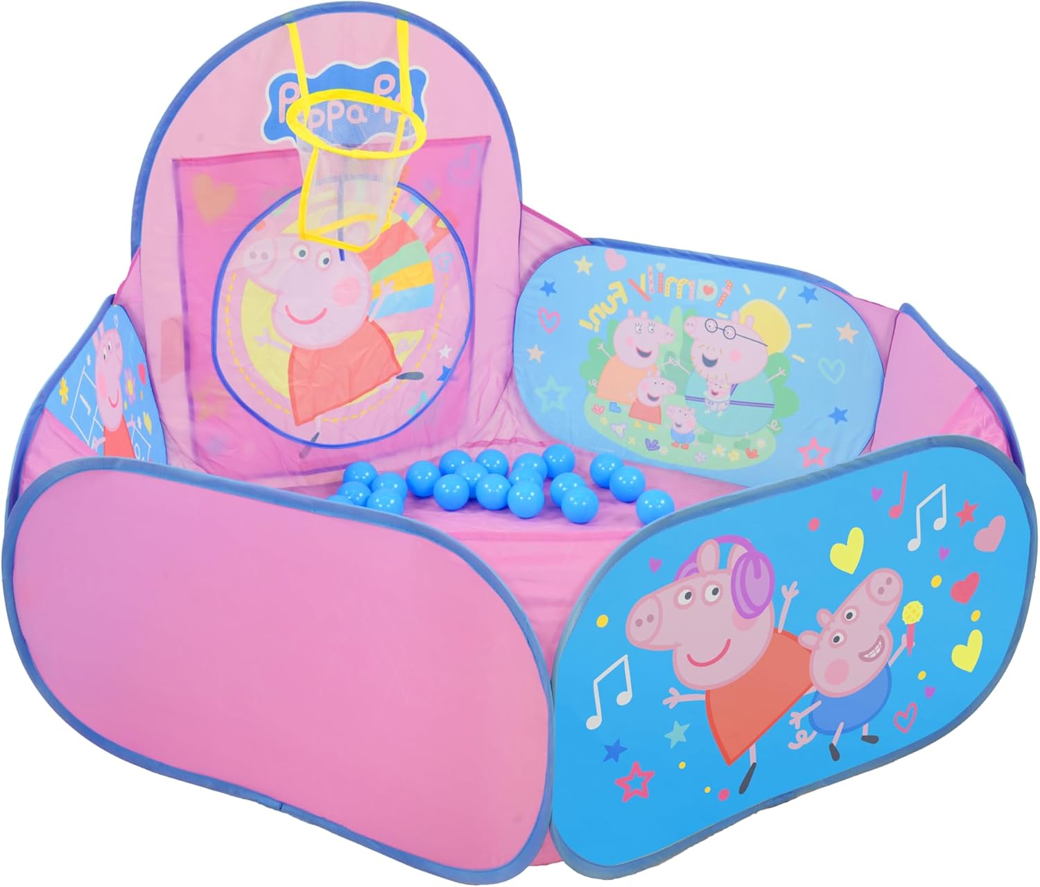 Peppa Pig Quick Up Activity Ball Pit with 20 Balls