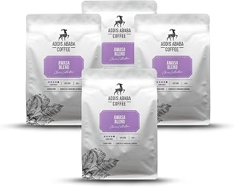 Addis Ababa Coffee - Awasa Blend Coffee 4x250 Gr. Milled Espresso