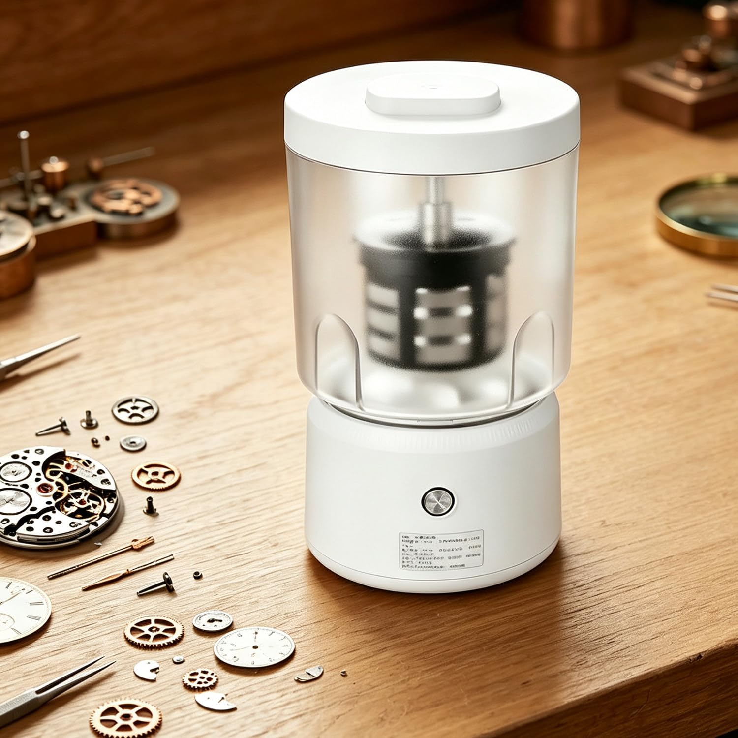 Máquina Automática De Limpieza De Relojes,Limpiador De Piezas De Relojes