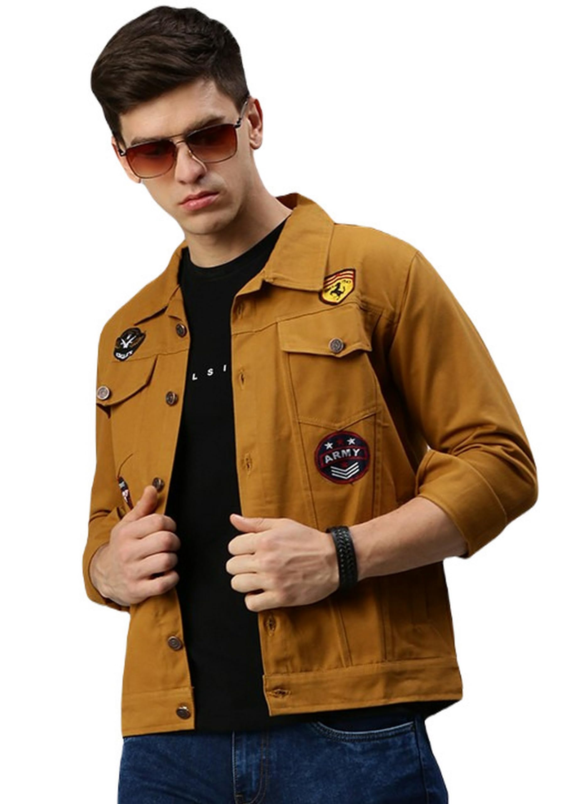 VOGATI Men's Denim Jacket