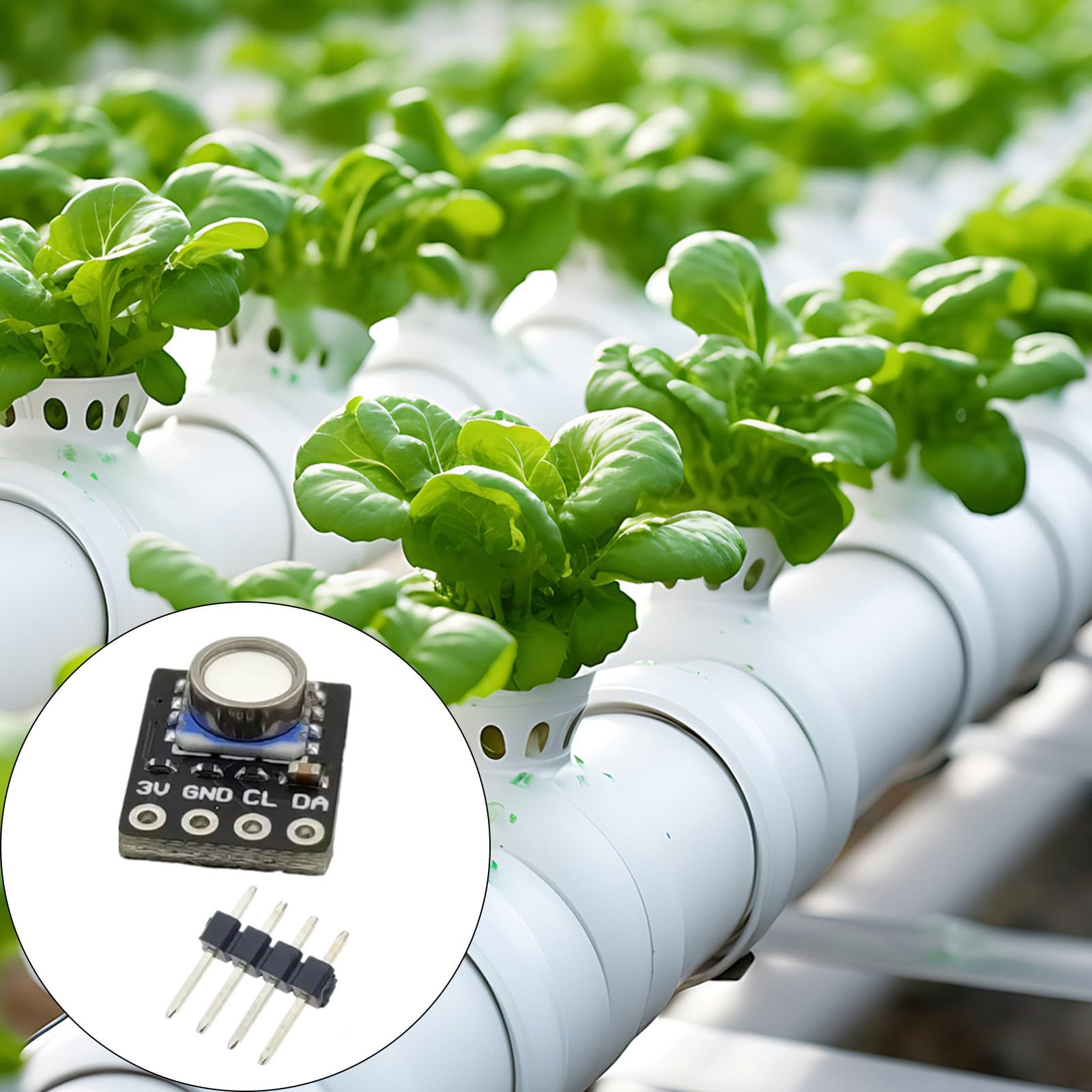 Modulo sensori Gas-Liquido a Pressione Digitale con compensazione della Temperatura Design Compatto Alimentatore 3V Trasduttore 01BA, 14BA con Ampio