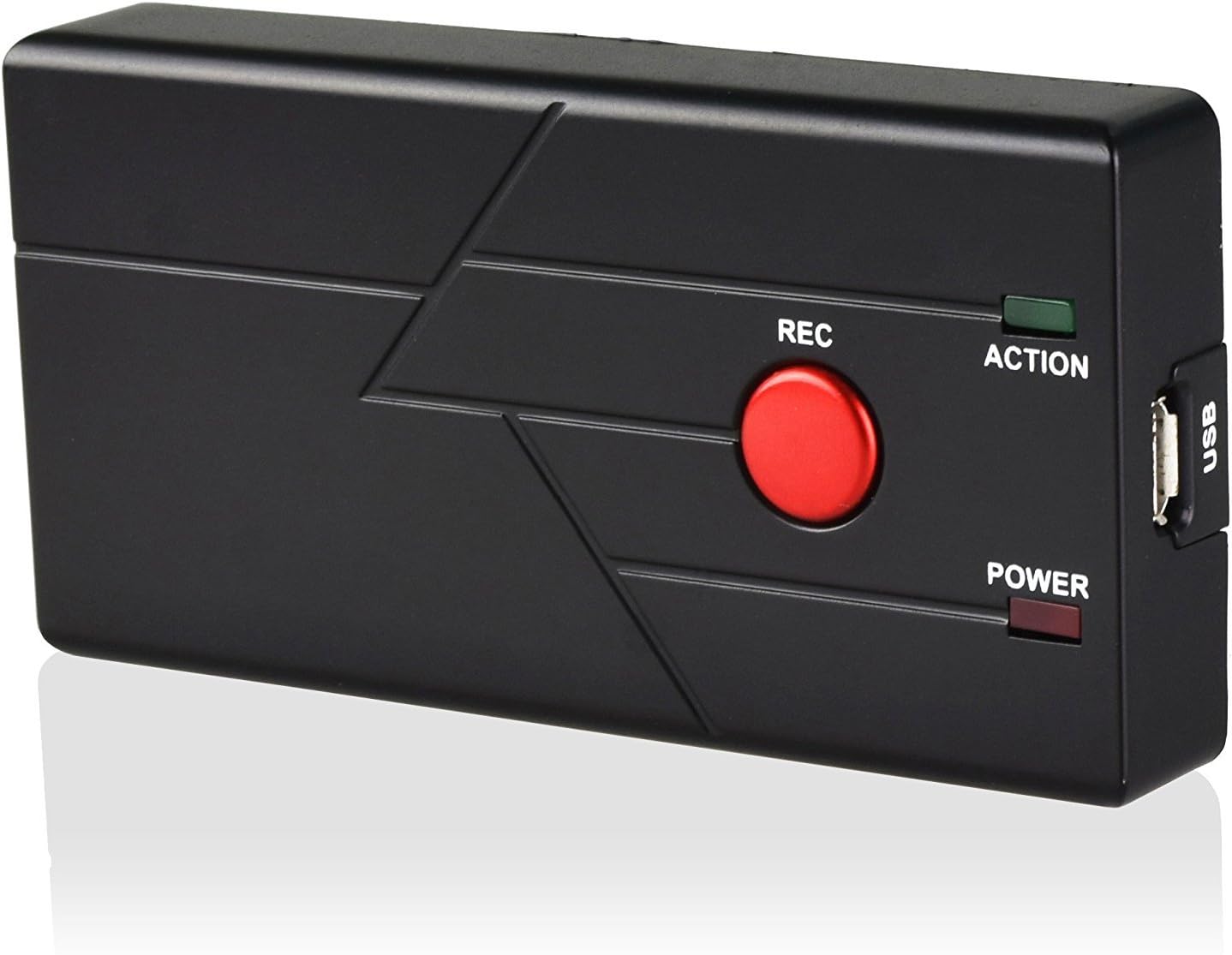 DigitNow Easy Button Video Recorder with TF Card, Directly Capture Video from VHS,VCD,DVD,VCR, DV, Camera and Save Into TF Card Standalone Recording Easily