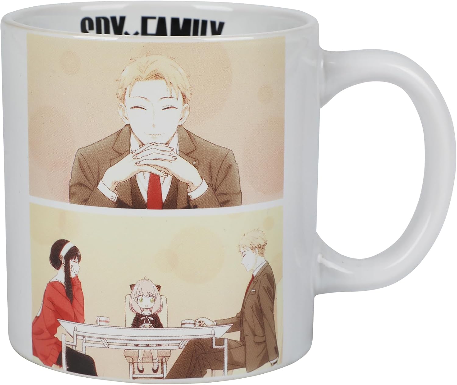 JUST FUNKY Spy X Family Anime Merch Anya Forger I Like Peanuts - Taza De Café De Cerámica De 16 Onzas