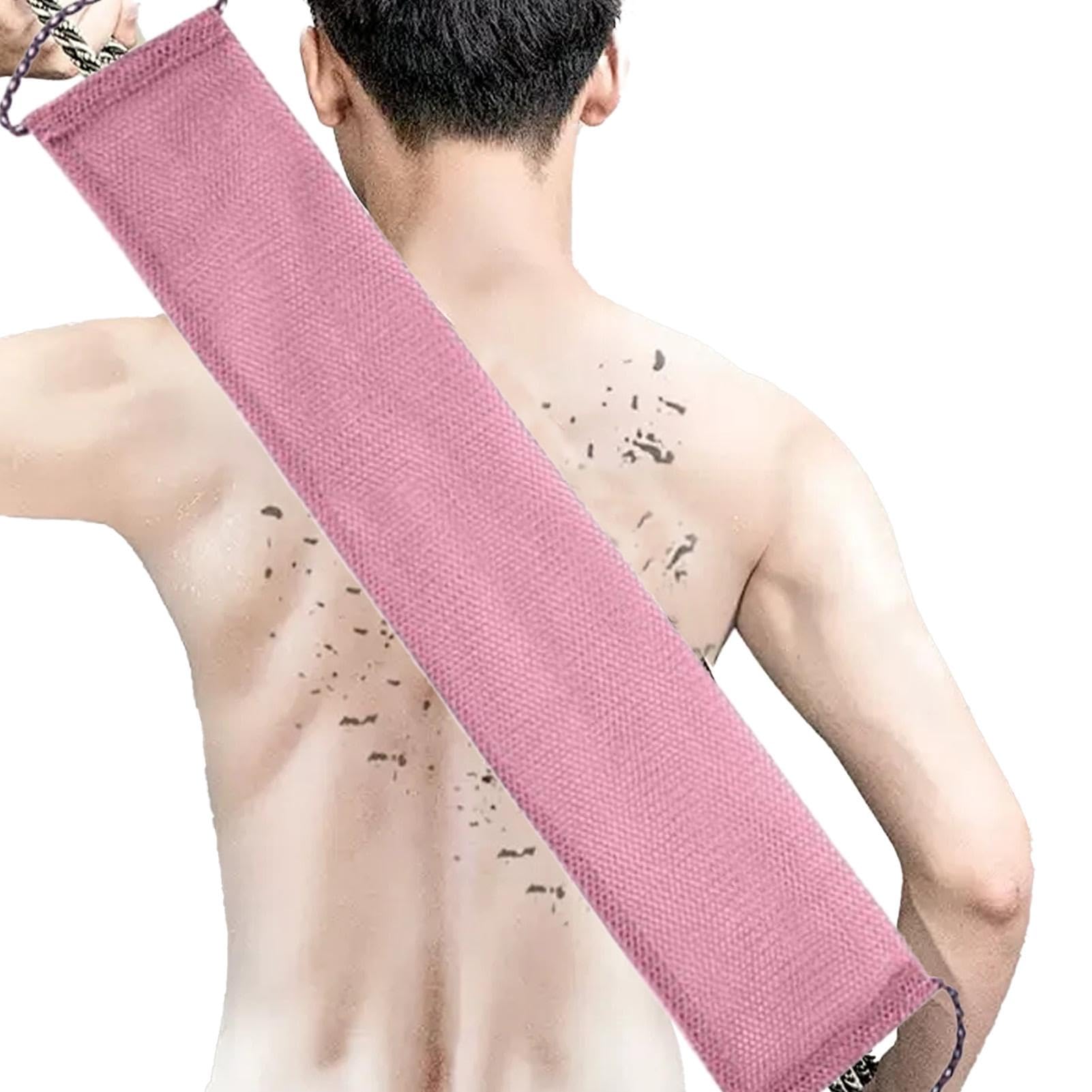 Asciugamano in schiuma per la pulizia profonda, per tutti i tipi di pelle, per doccia, fango, qualità spa, efficace accessorio da bagno per pelle pulita