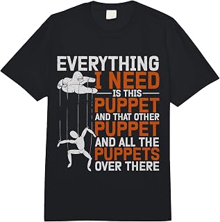 Puppeteering Accessories Puppeteer Gear Ventriloquist Comfort Colors Adult Heavyweight T-Shirt