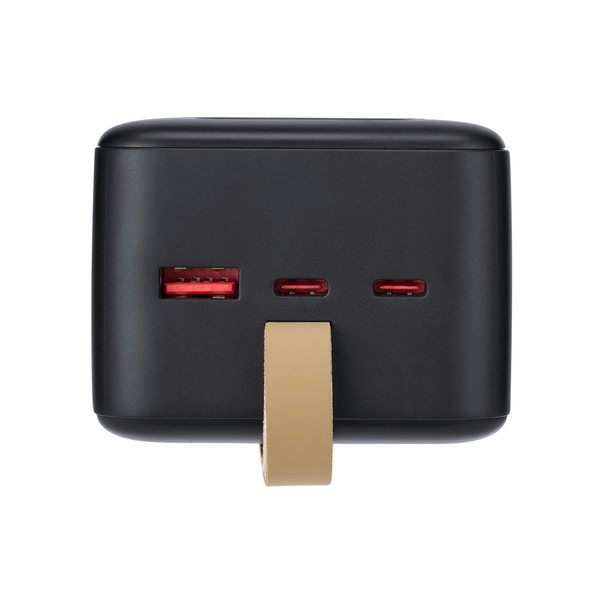 RIVACASE Batterie externe VA1084 40 000 mAh, QC/PD 65 W, compatible avec les ordinateurs portables, chargeur portable avec écran LCD, 2 entrées et 3 sorties, parfait pour MacBook, iPhone, Dell, HP,