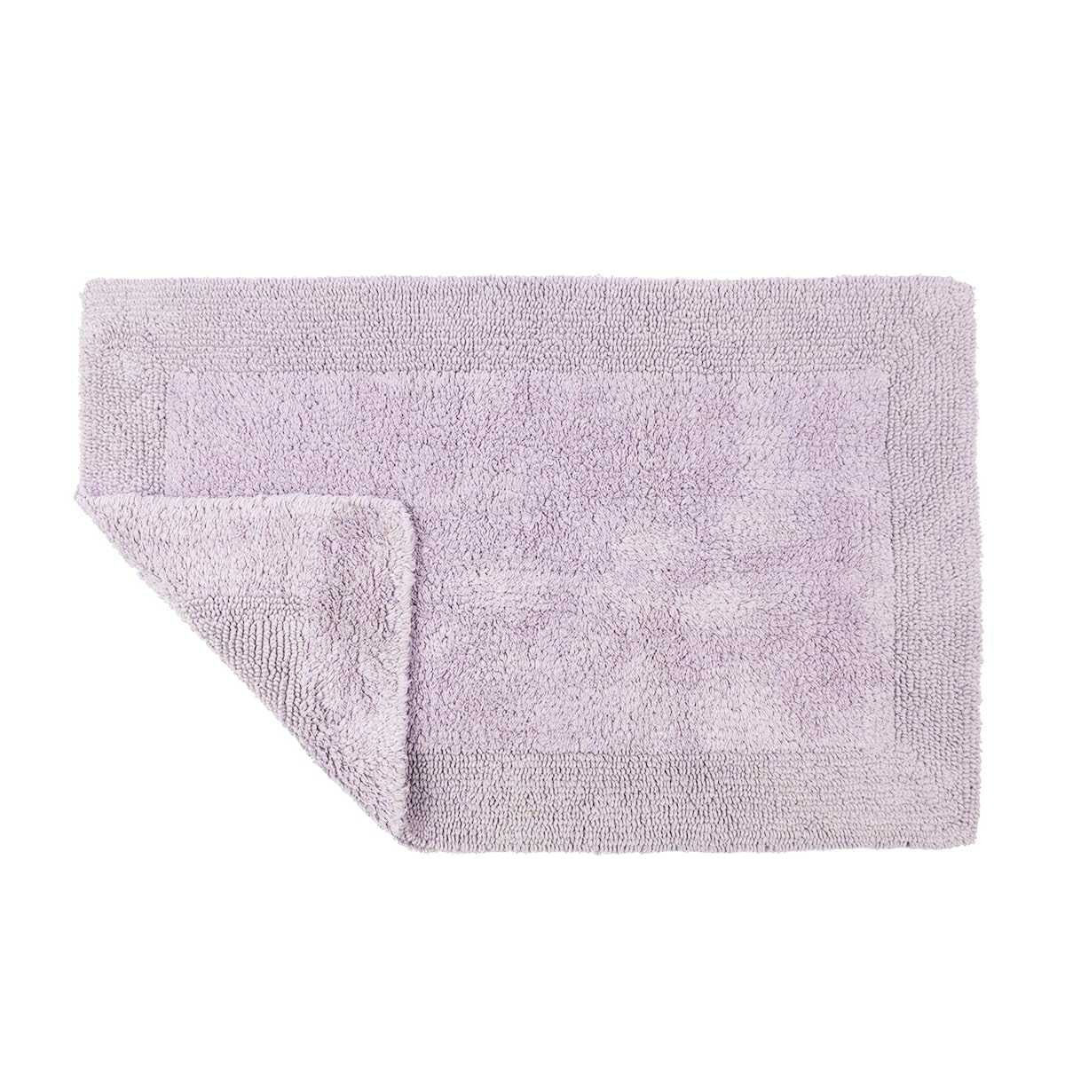 Allure Bath Fashions Elegance Bath Mat - Duck Egg Blue - 53 x 85cm - Cotton