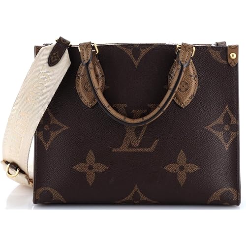 Louis Vuitton, Pre-Loved OnTheGo Tote Reverse Monogram Giant PM, Brown