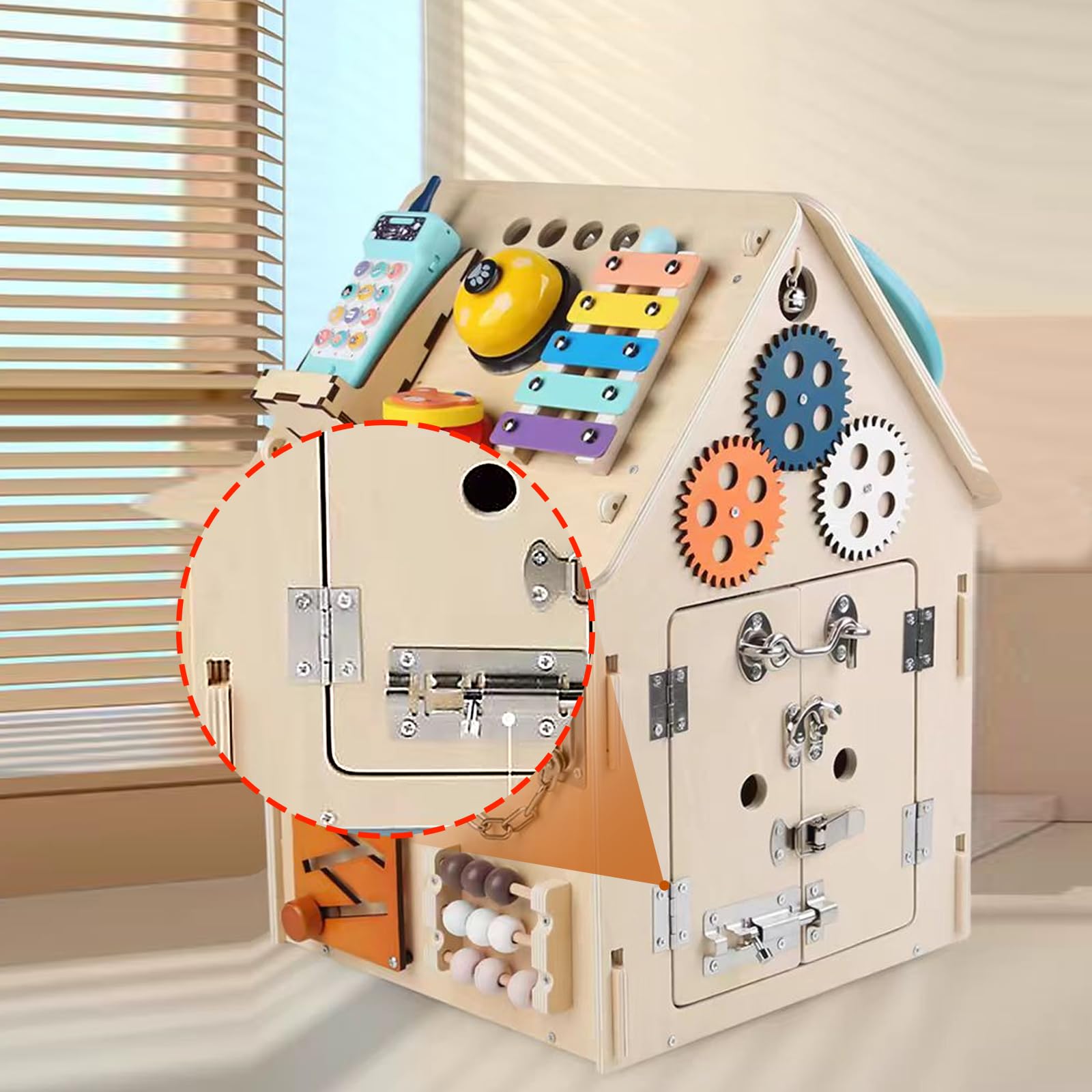 Mini Cerniere In Bronzo Retrò 18x15mm - Per Scatole Legno, Armadietti, Cassapanche Fai Da Te - Con Viti Incluse - Foto 4