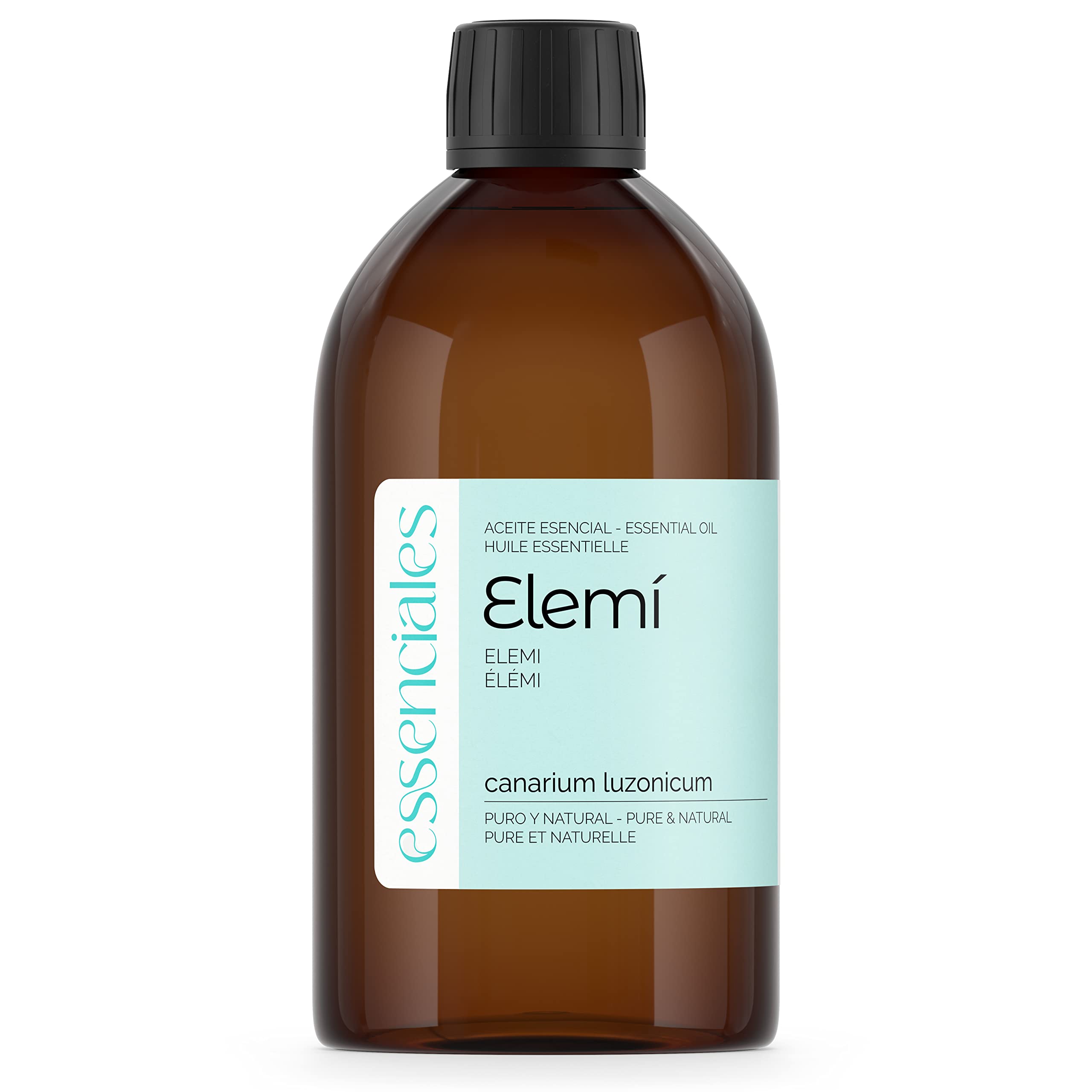 ESSENCIALES Elemi olejek eteryczny 500 ml – 100% czysty i naturalny – zapach otoczki – idealny do dyfuzora, relaksu i aromaterapii