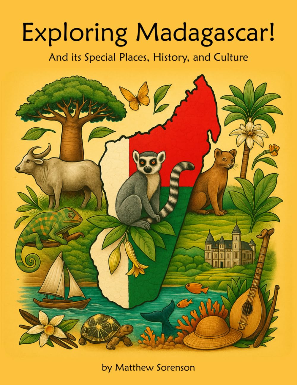 Exploring Madagascar Workbook For Curious Kids: A Fun, Interactive Guide to Madagascar's Special Places, Culture, and History! (Exploring the World for Curious Kids)