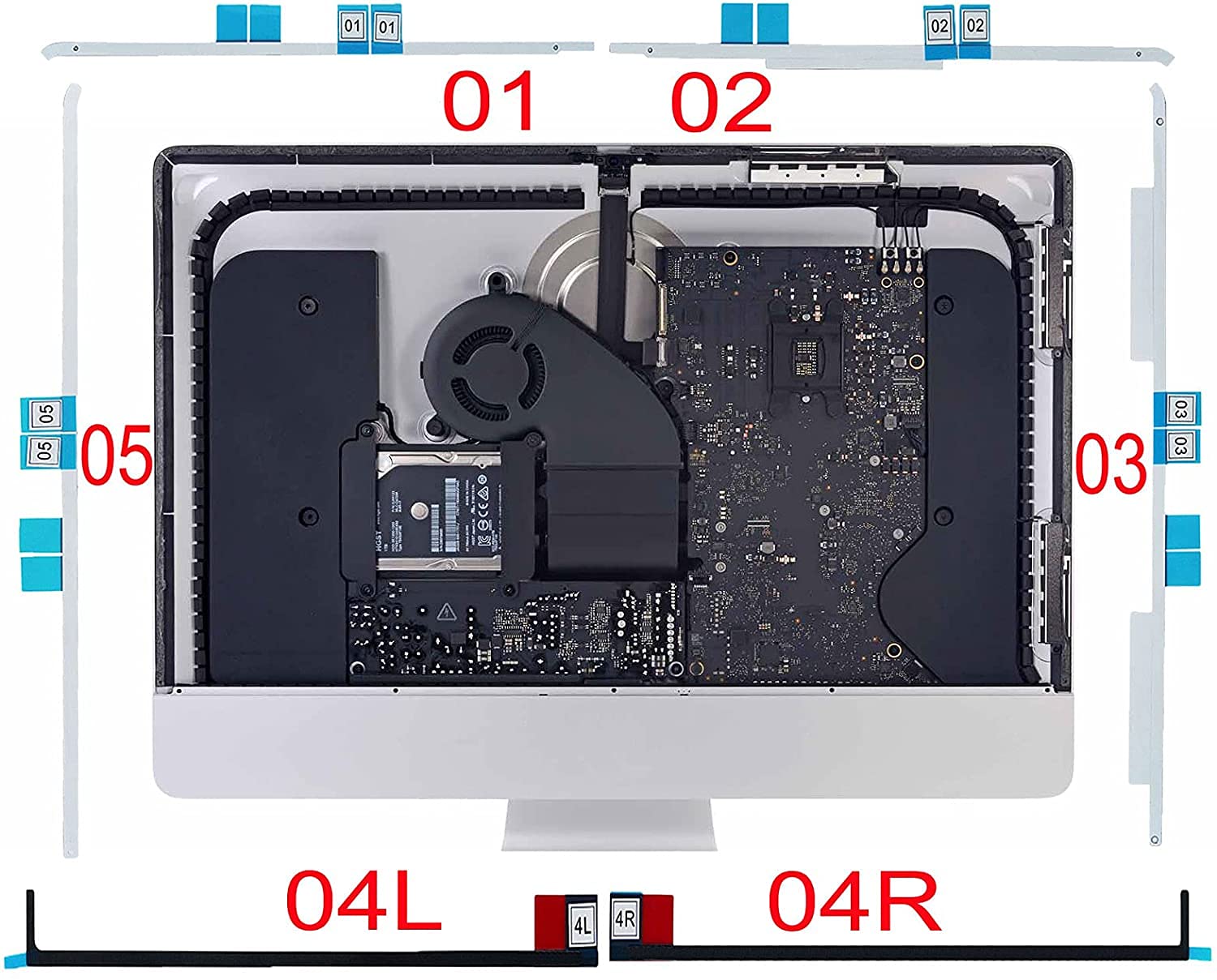 Amazon.com: Bfenown Very High Bond (VHB) Display LED LCD Panel
