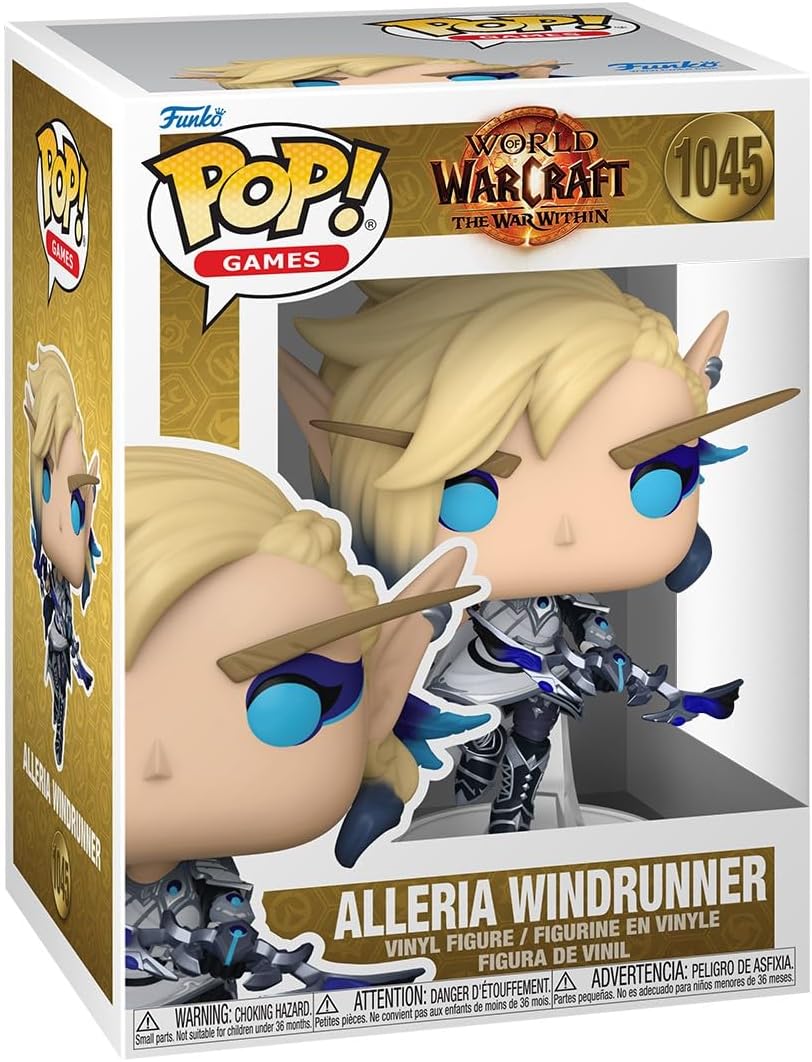 Funko Pop Games: World of Warcraft - Alleria Windrunner - Collectable Vinyl Figure - Gift Idea - Official Merchandise - Toys for Kids & Adults - Video Games Fans - Model Figure for Collectors