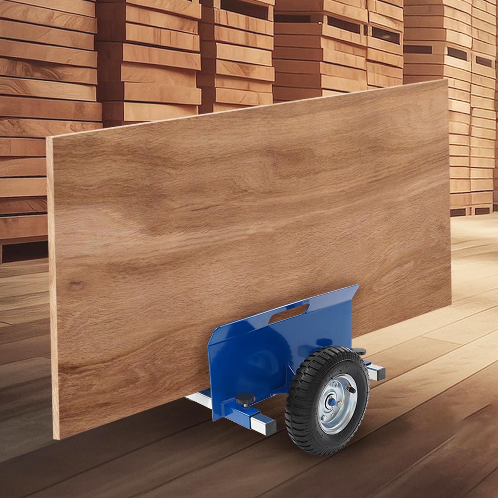 Carro de placas, soporte de placas, transportador de paneles en seco, carro para transportar paneles de pared, placas de yeso, placas, capacidad de carga de hasta 500 kg