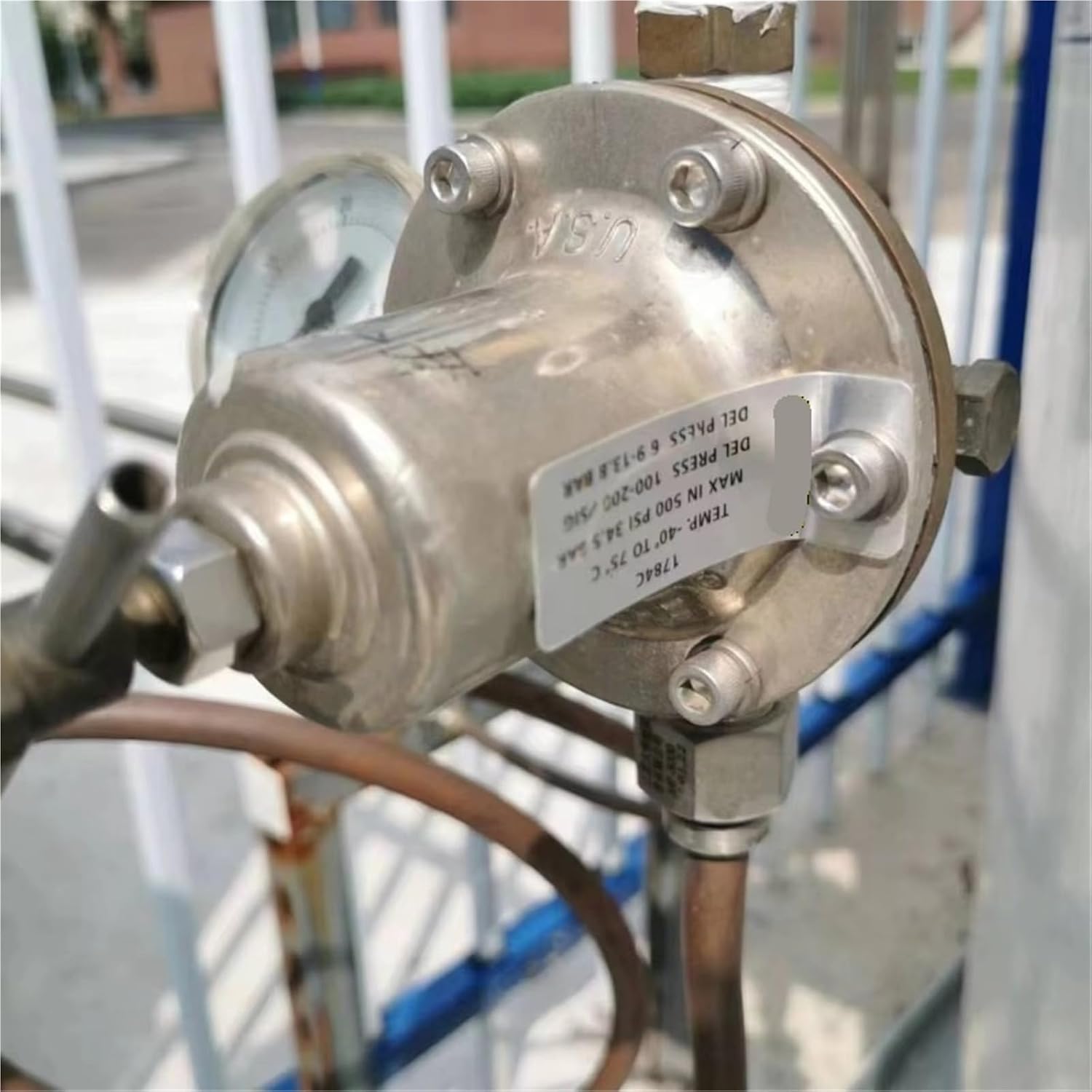 Pressure Valve Oxygen Adjustable Industrial Gas Control Fuel Regulator