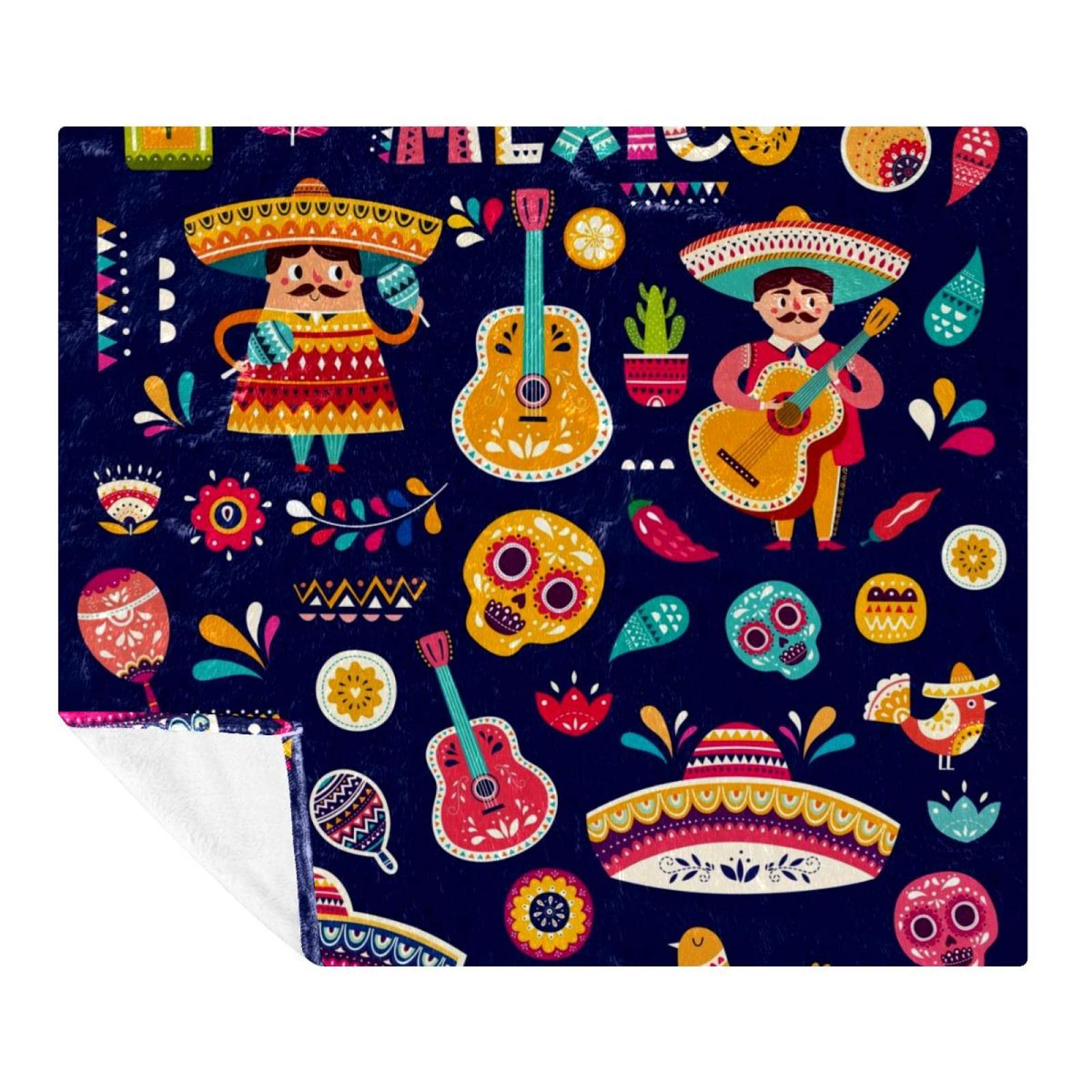 Couverture polaire anti-froid légère pour adulte et enfant