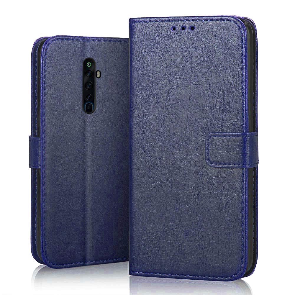 SHINESTAR Reno 2z Flip Back Cover | PU Leather Flip Cover Wallet Case with TPU Silicone Back Case Cover for Oppo Reno 2z / Reno 2F (Ultimate Blue) (B08S6MP4JS) Amazon Price History, Amazon Price Tracker