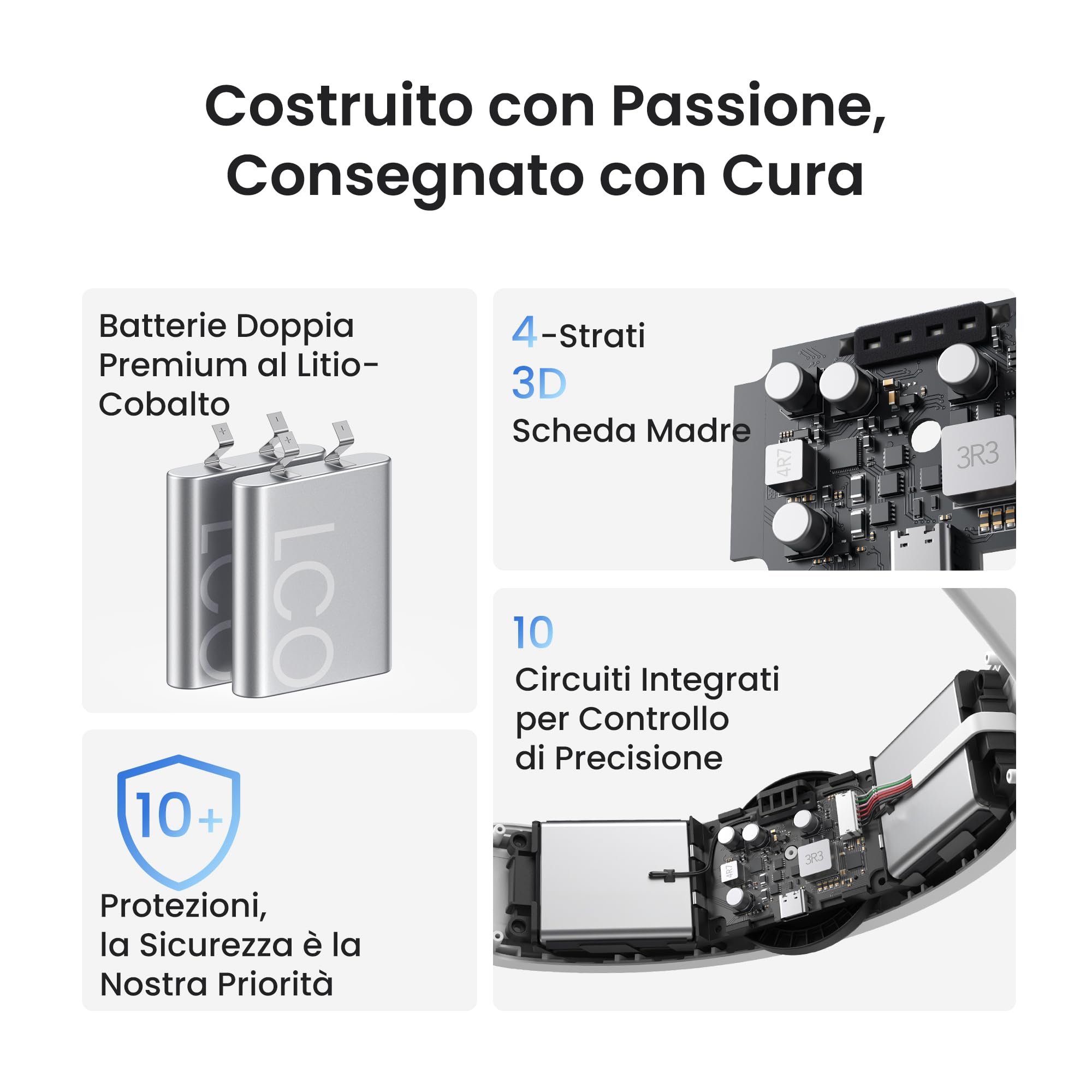 KIWI design K4 Boost Cinturino per la Testa della Batteria Comfort Compatibile Meta Quest 3/3S