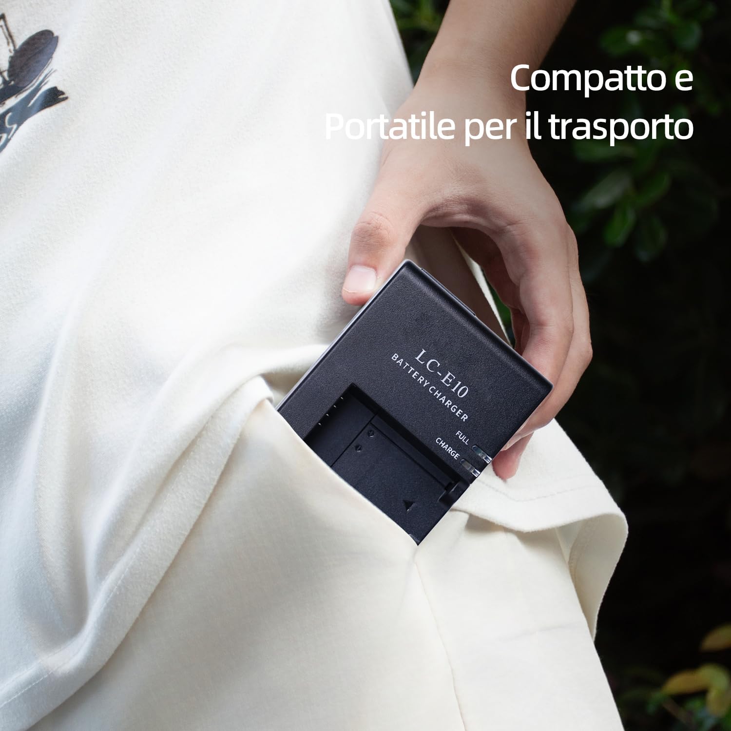 YUEFANSHEN LP-E10 LC-E10C LC-E10 LC-E10E Fotocamera Compatibile Con Canon EOS Rebel T7, T6, T5, T3, T100, EOS 4000d, 3000d, 2000d, 1500d, 1300d, 1200d, 1100d, 1100d, 1500d, 1300d, 1100dkiss E Di Più