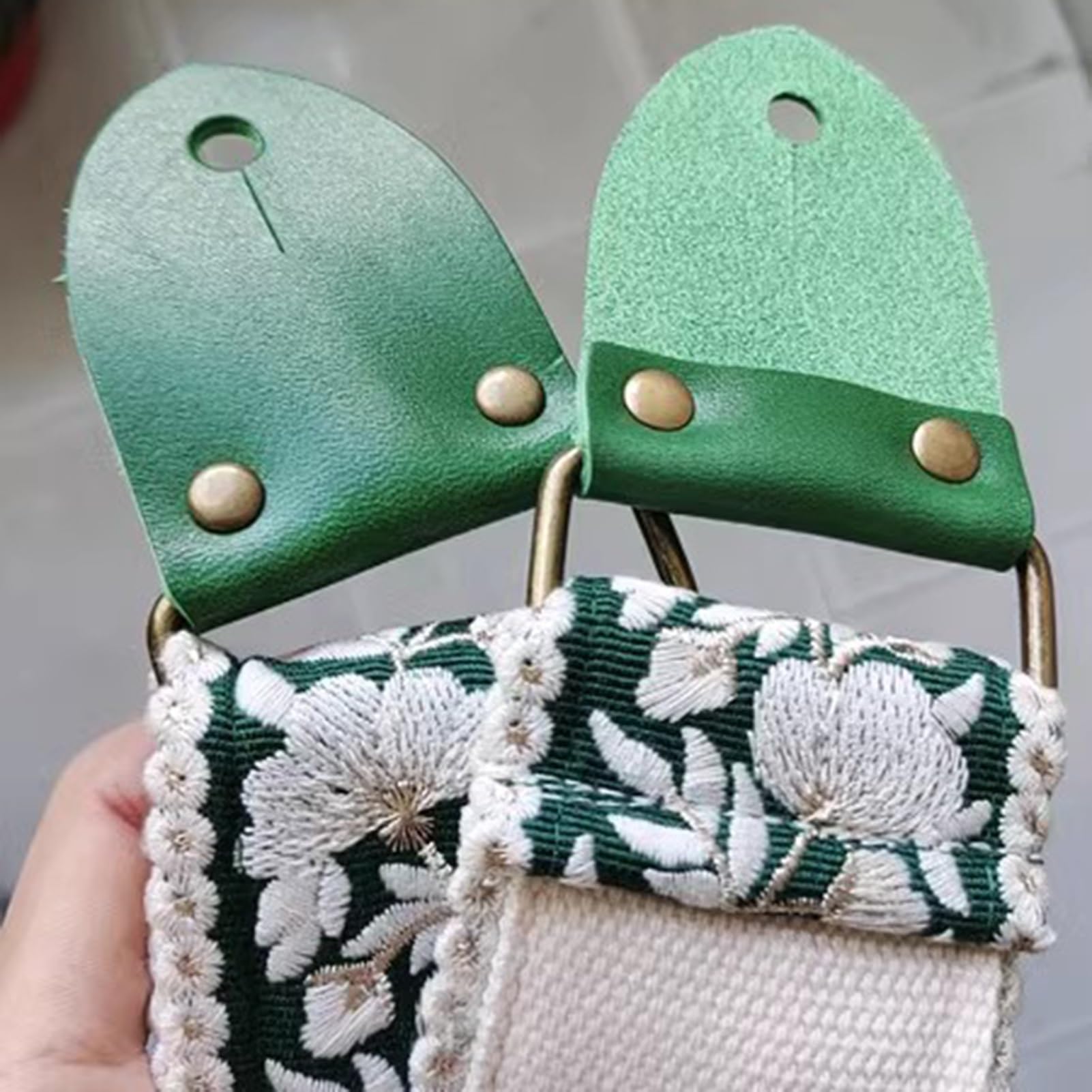 Correa De Guitarra Correas de Guitarra Bordadas en Jacquard de 2,3" a Mano para Bajos, Guitarras eléctricas y acústicas