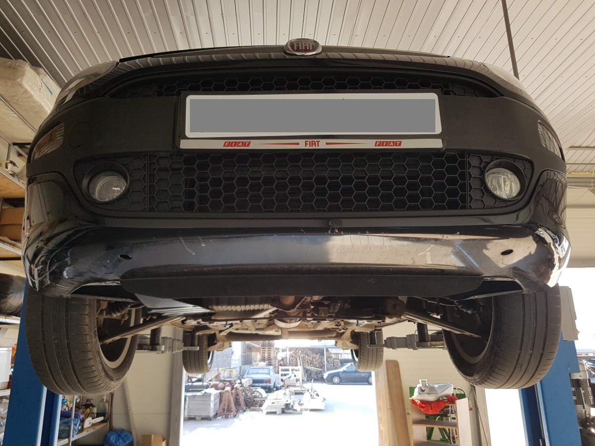 Protezione motore in metallo compatibile con Fiat Grande Punto (2006-2018)