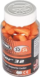 Radians 25 Pair Disposable Uncorded Foam Earplugs, Orange (FP70RD/25)