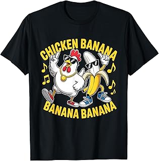 Chicken Banana Banana Banana Music Lover Musician T-Shirt