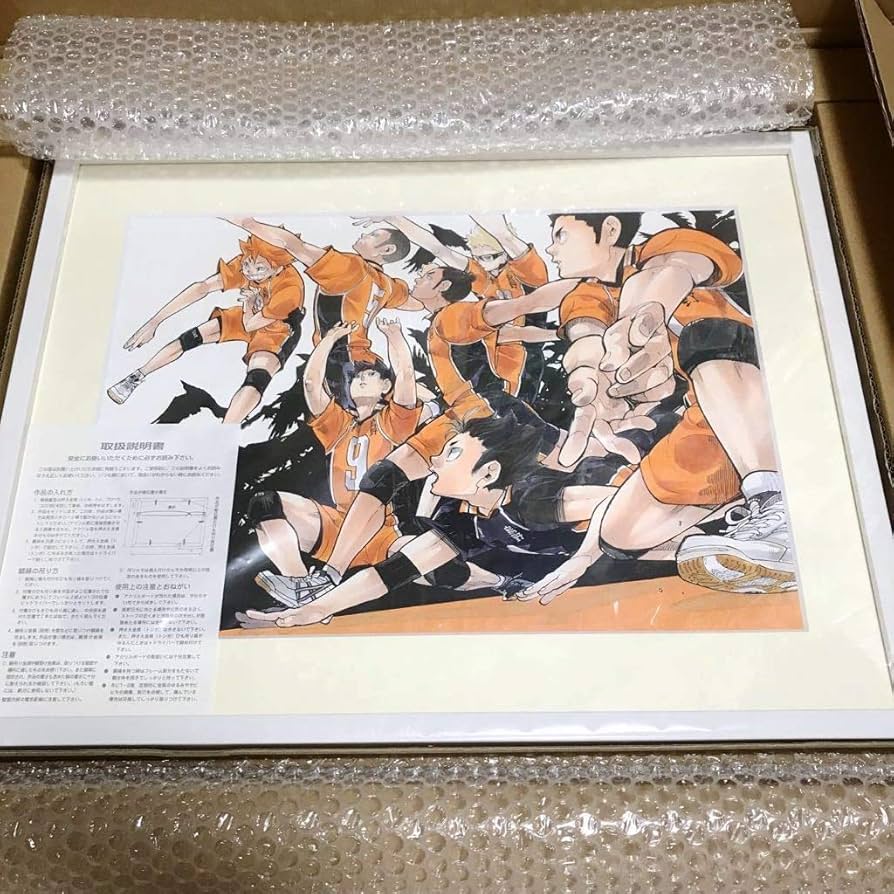 ハイキュー　複製原画 Amazon.co.jp: ハイキュー!! 複製原画 2枚セット 少年ジャンプ