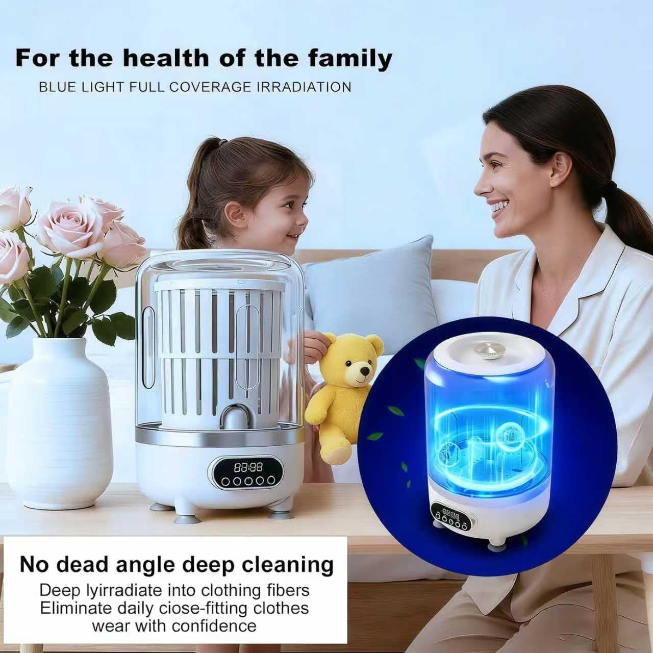 3L Portable Washing Machine,3 In 1 Portable Washer And Dryer Underwear Washing Machine,Mini Lavadora Portatil for Home, Apartment, Hotel, Camping & Travel 2026 - view 2