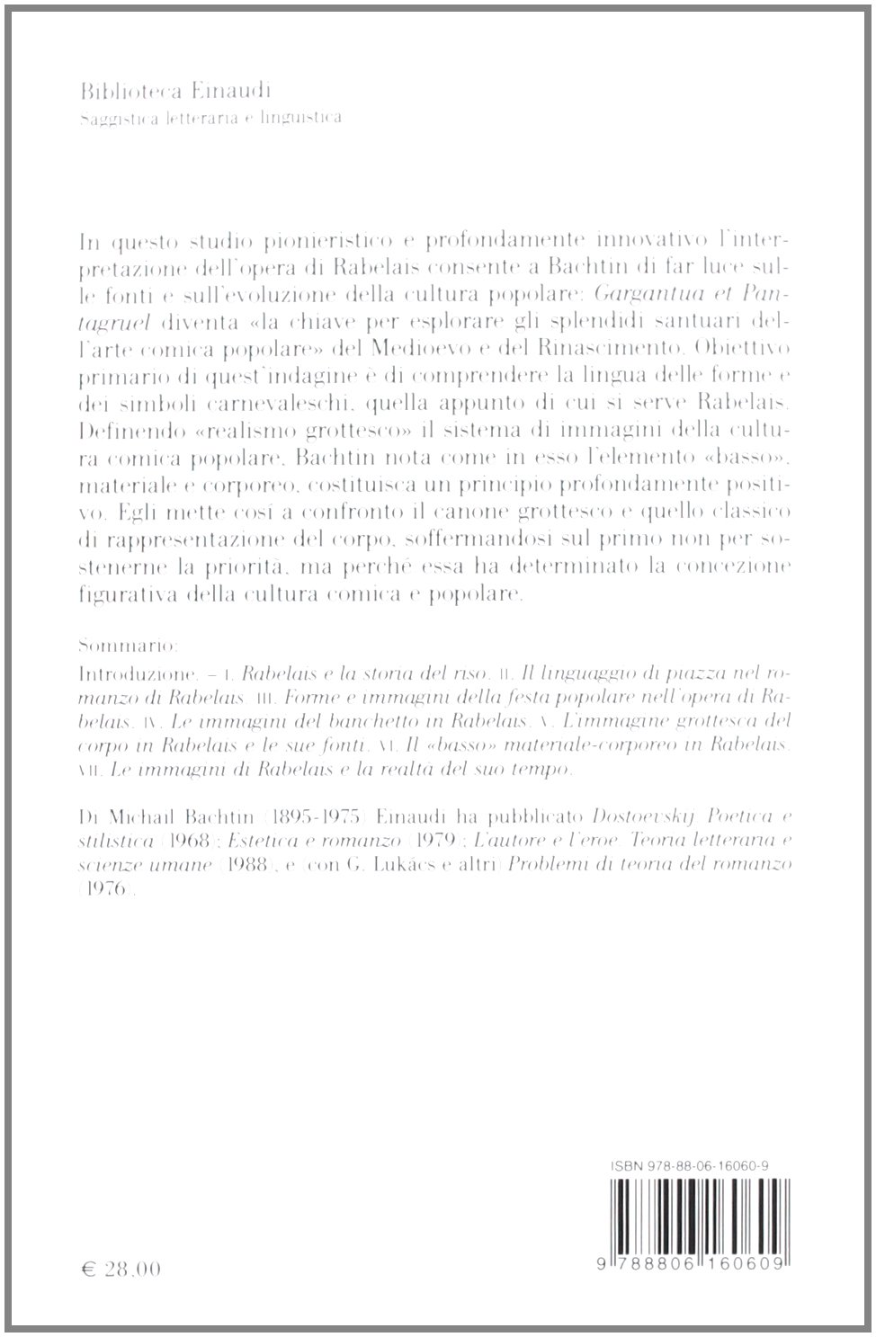 L'opera di Rabelais e la cultura popolare