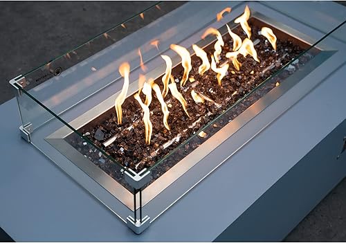Miniatura 5 de Stanbroil - Cristal para fuego de chimenea, lugar para fogatas.