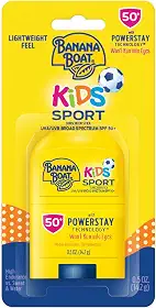 Banana Boat Kids Sport Broad Spectrum Protetor Solar Stick com SPF 50