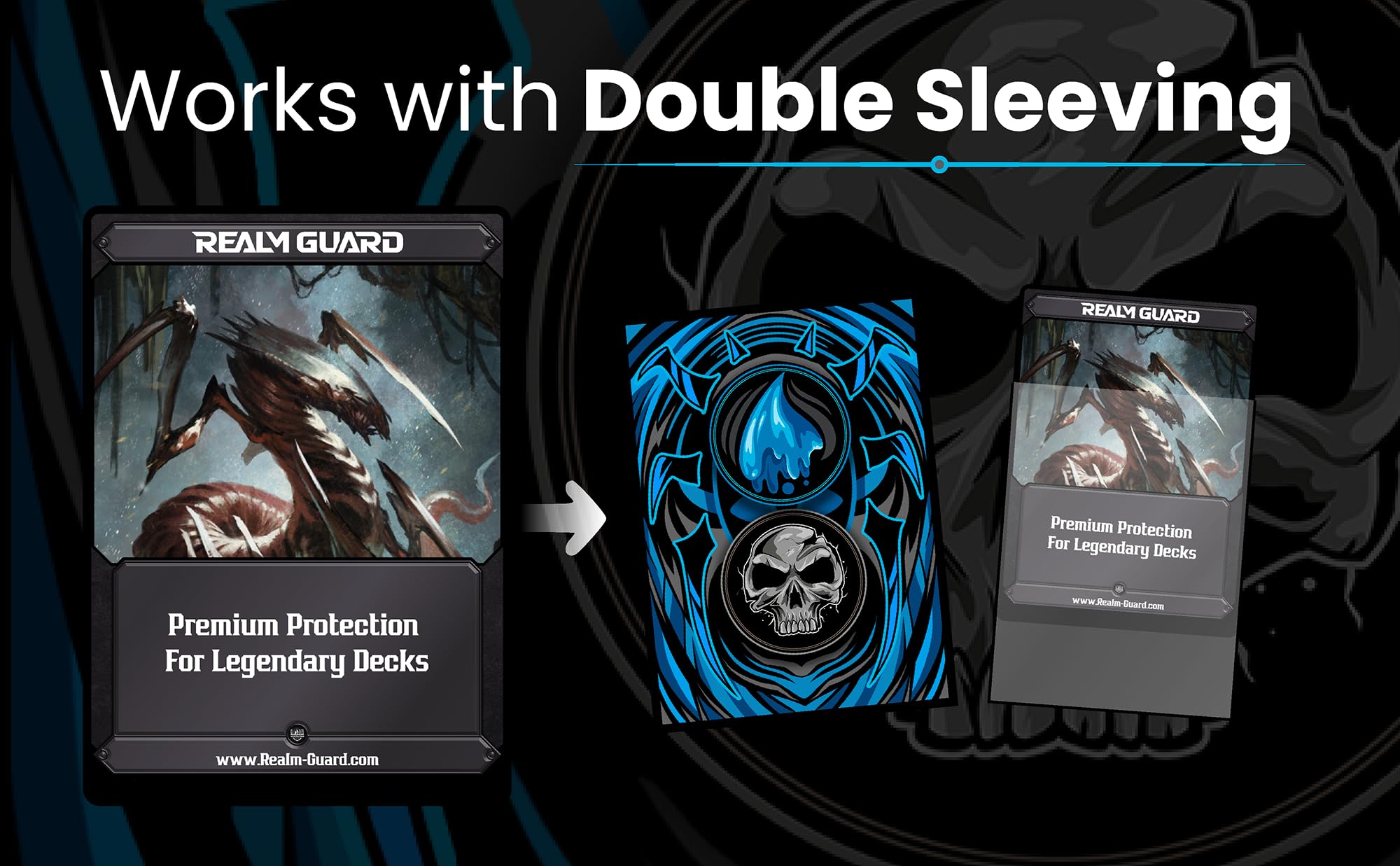 modern guard card sleeves Amazon.com: Realm Guard