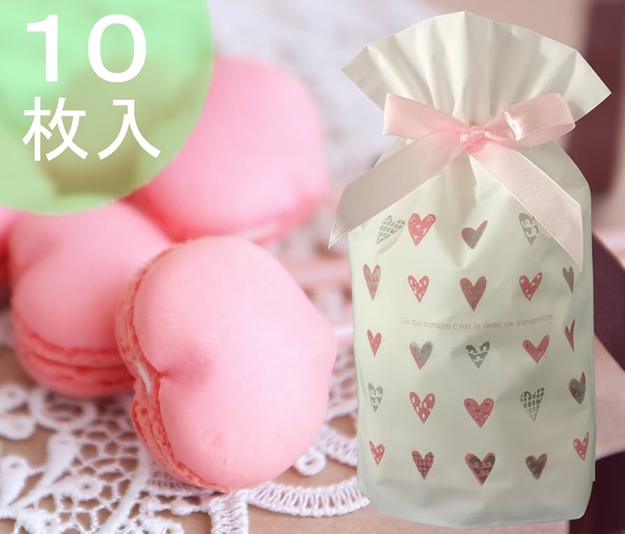 Amazon.co.jp: Hibridge TAKASUE ラッピング袋 リボン マチ付き