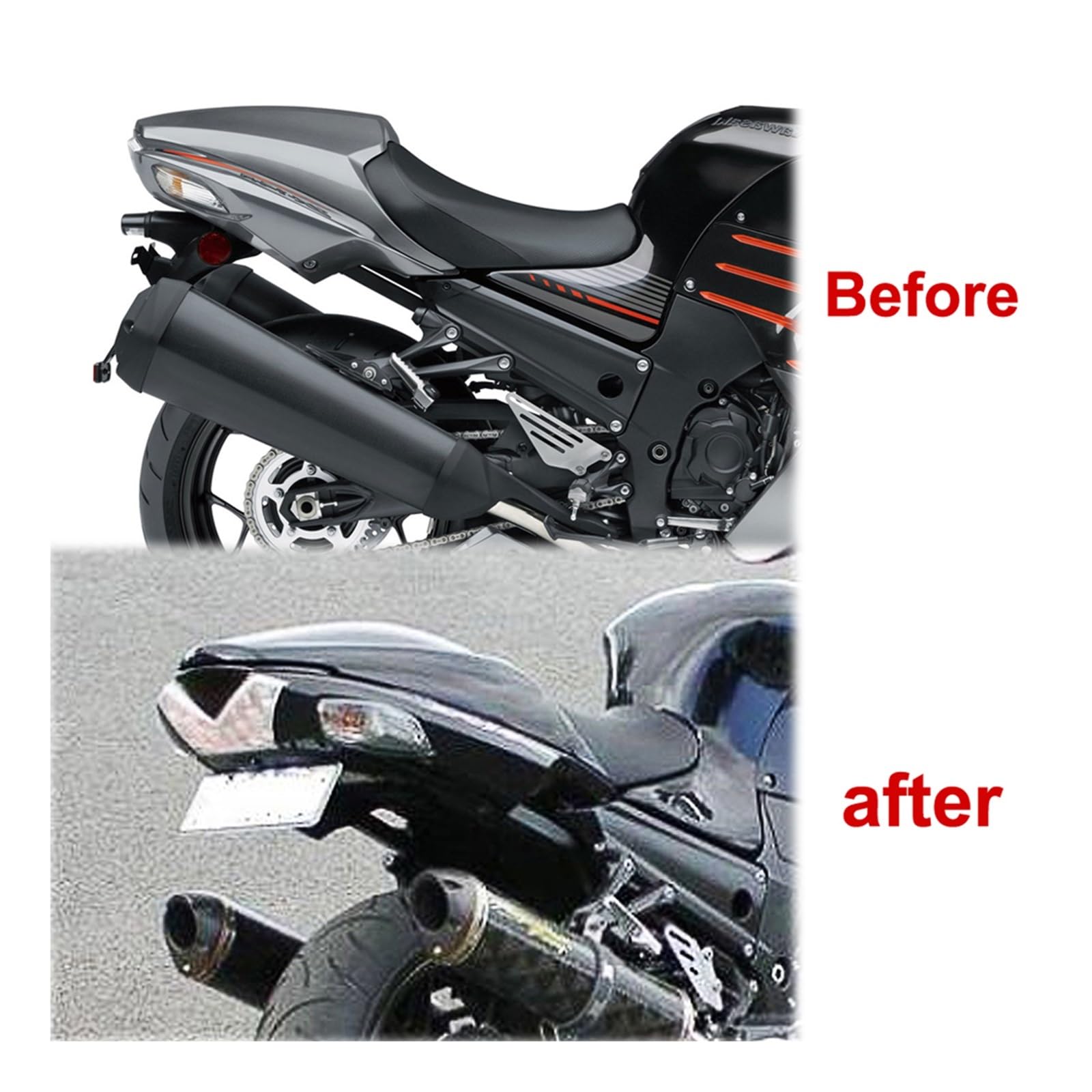 Amazon.com: ASSYA Tail Tidy Fender Eliminator Compatible with