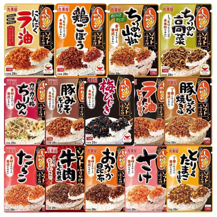 Amazon.co.jp: ふりかけ ソフトふりかけ 詰め合わせ 食べ比べ アソート