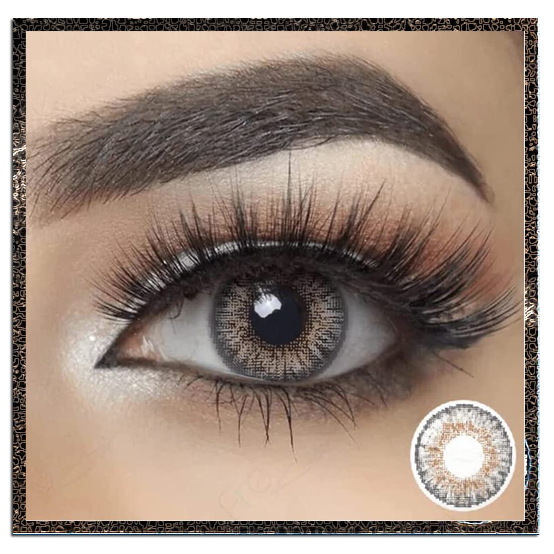 Diamond Eye Spicy Grey Candy Pack - Zero Power Color Contact Lenses Dailies (2 Lens/Box) (B0C1VG3FH9) Amazon Price History, Amazon Price Tracker