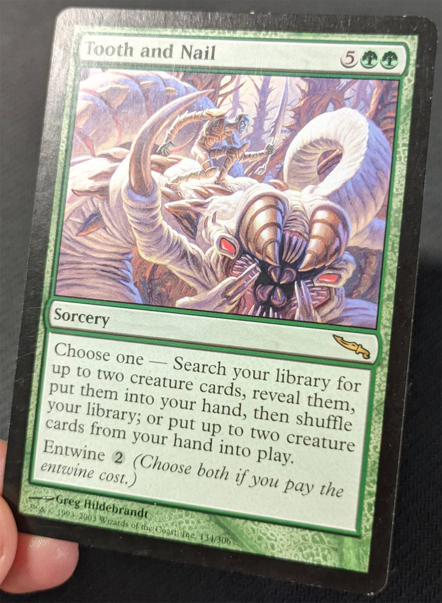 and MTG 歯と爪 Nail Tooth 英語版 ⁄ マジック ザ・ギャザリング
