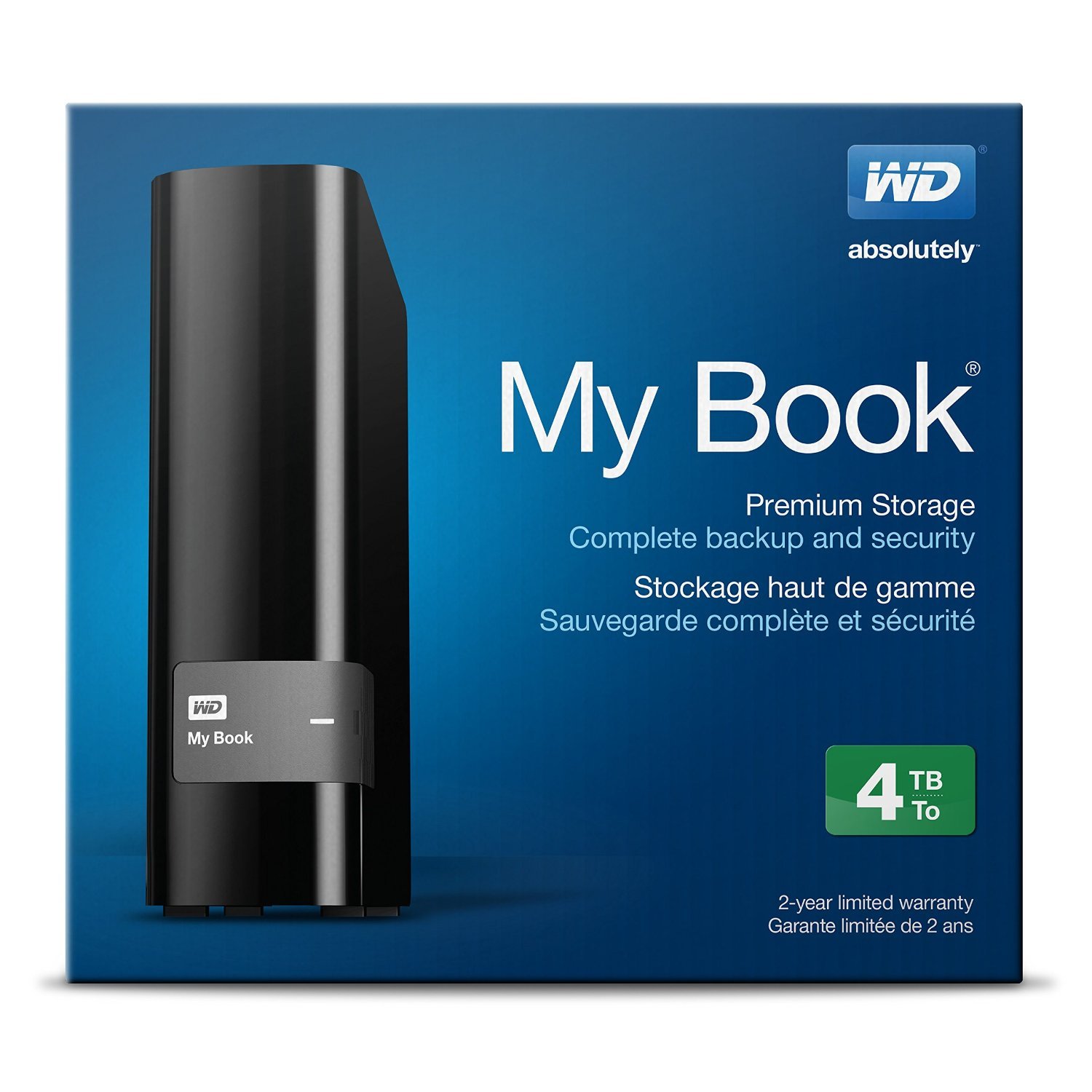 外付HDD WD My Book 4TB