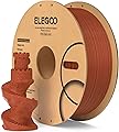 ELEGOO Stone Filled PLA Filament 1.75mm Brick Red Marble 1kg, Stone Effect Filament for FDM 3D Printer, Dimensional Accuracy ±0.2mm, Spool 1kg Spool Compatible with 3D Printers