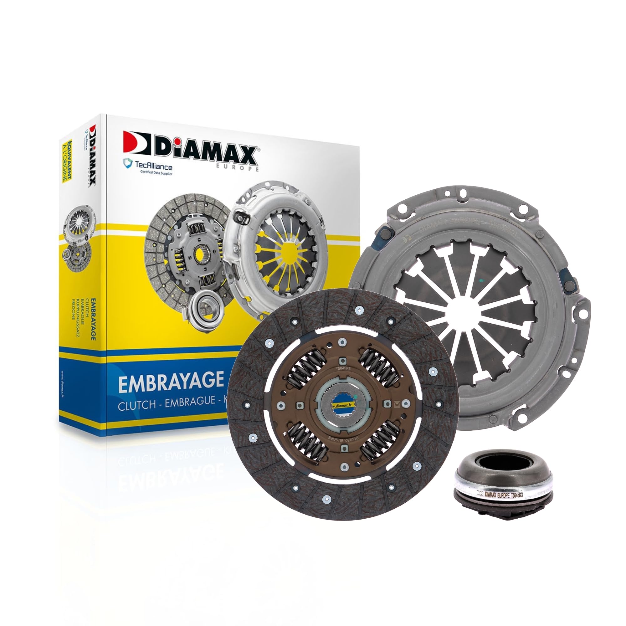 DIAMAX T5045K3 Kit d'embrayage OE 2050 H4, 2055 W1, 2004 AW,​16 362 687 80, 9467597280