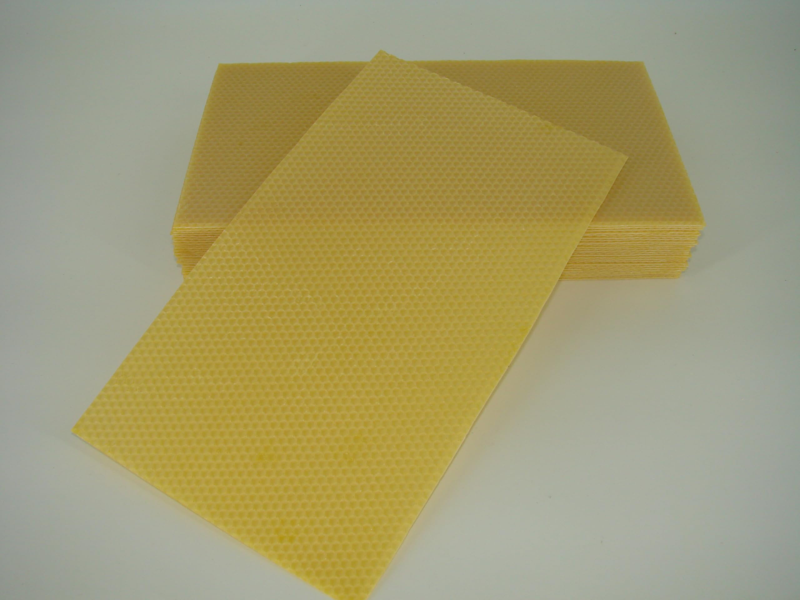 Deutsch Normalmaß -DNM- Mittelwände 2kg für Imker Größe 350x200mm aus 100% Bienenwachs Imkereibedarf Imkerei Rähmchen Mittelwand Bienen Bienenhaltung