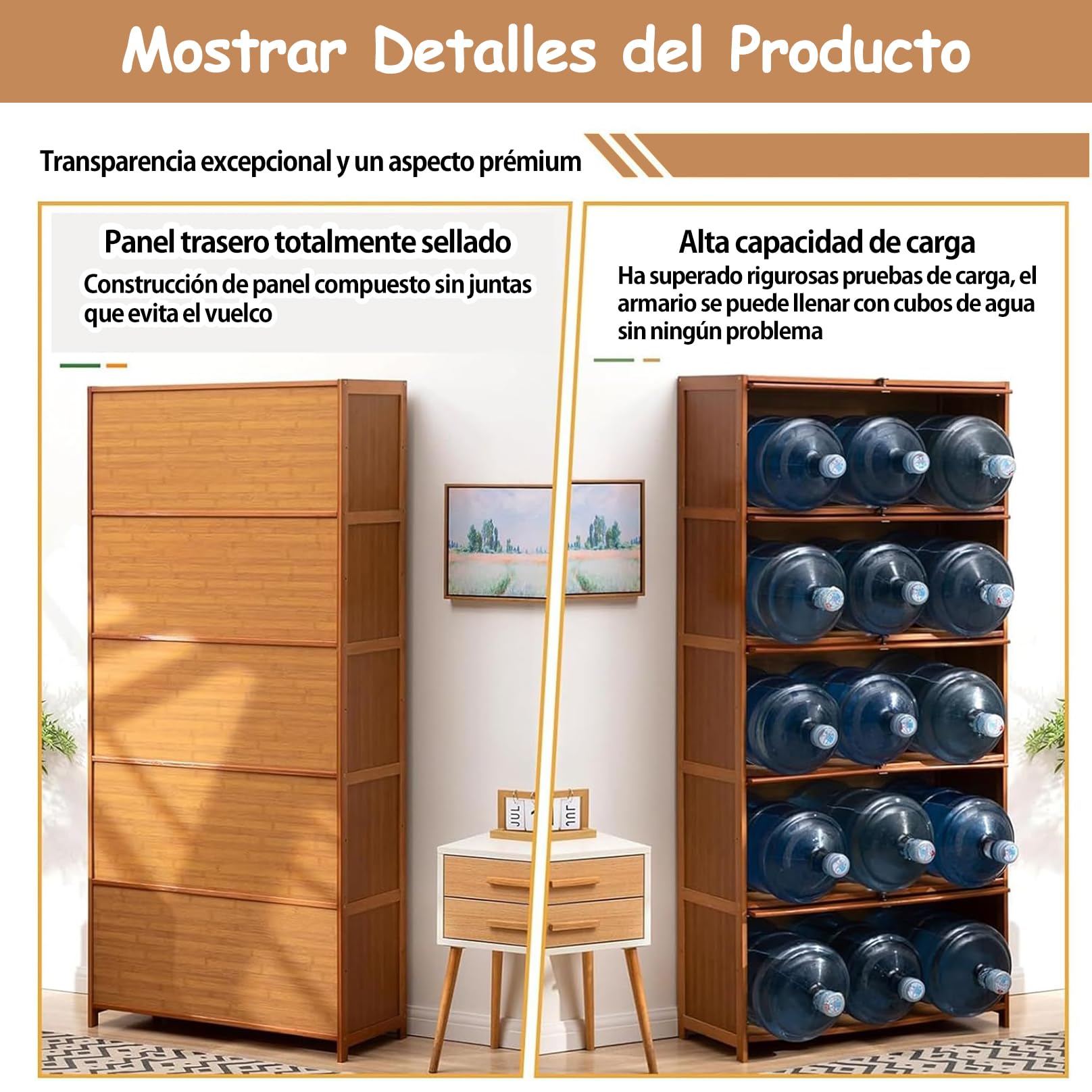 Vitrina Expositora Transparente de Acrílico, Vitrinas Figurinas, Armario de Vino, Vitrina Moderna, Diseño de Puerta Vertical, para Salón, Dormitorio, Estudio Negro 172×60×32cm