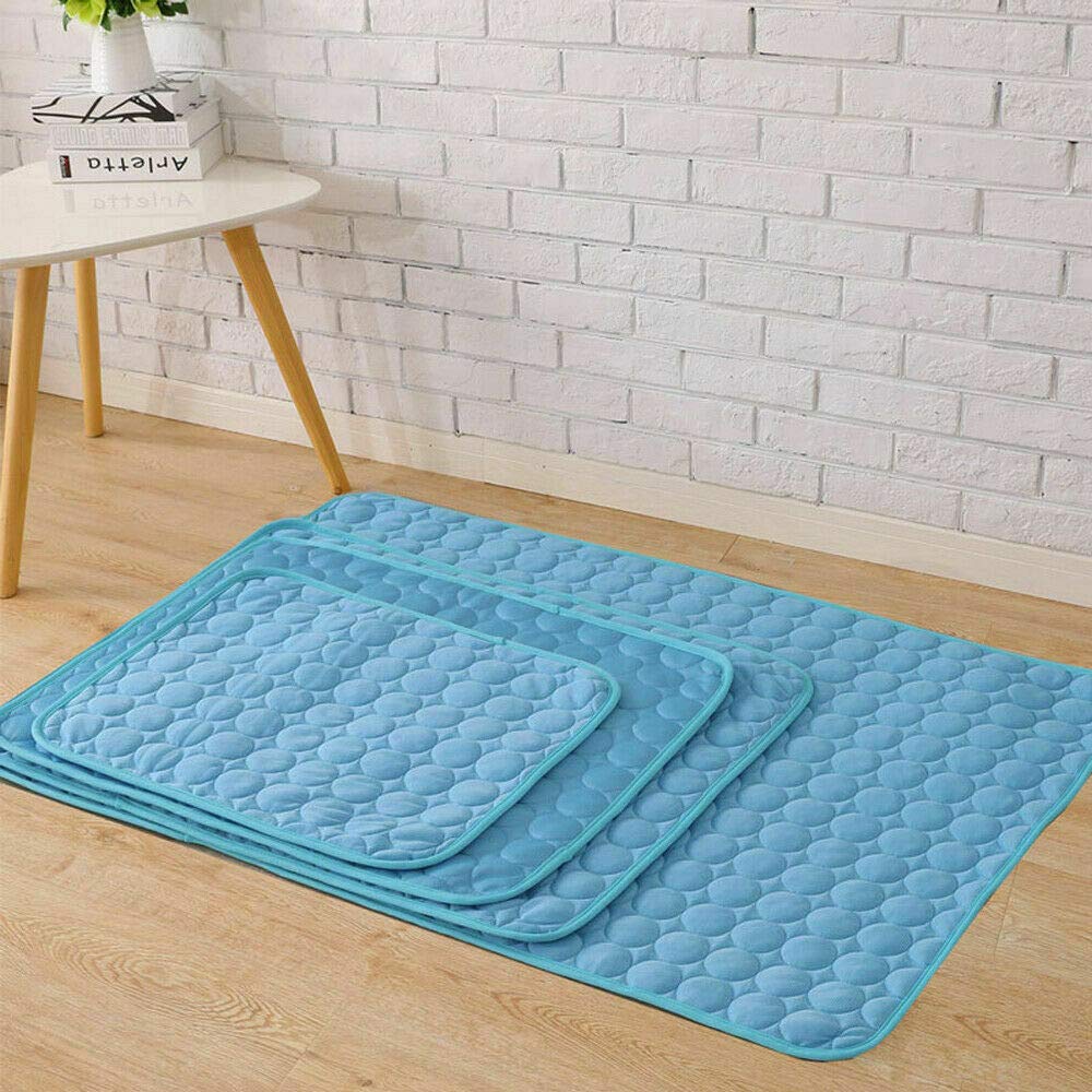 EliteKoopers Pet Summer Cooling Mat Cold Gel Pad Comfortable Cushion For Dog Cat Puppy
