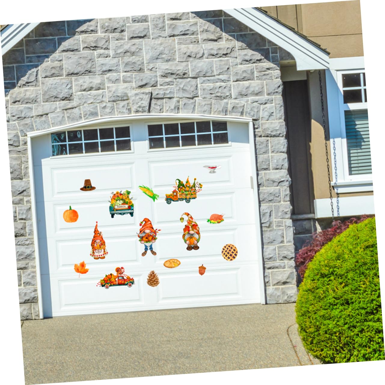 SOLUSTRE 4sätze Fridge Magnet Für Thanksgiving Abnehmbare Magneten Mit Bunten Herbstmustern Für Kühlschrank Whiteboard Und Bürodekoration Teiliges Mit Lustigen Motiven Wie Und