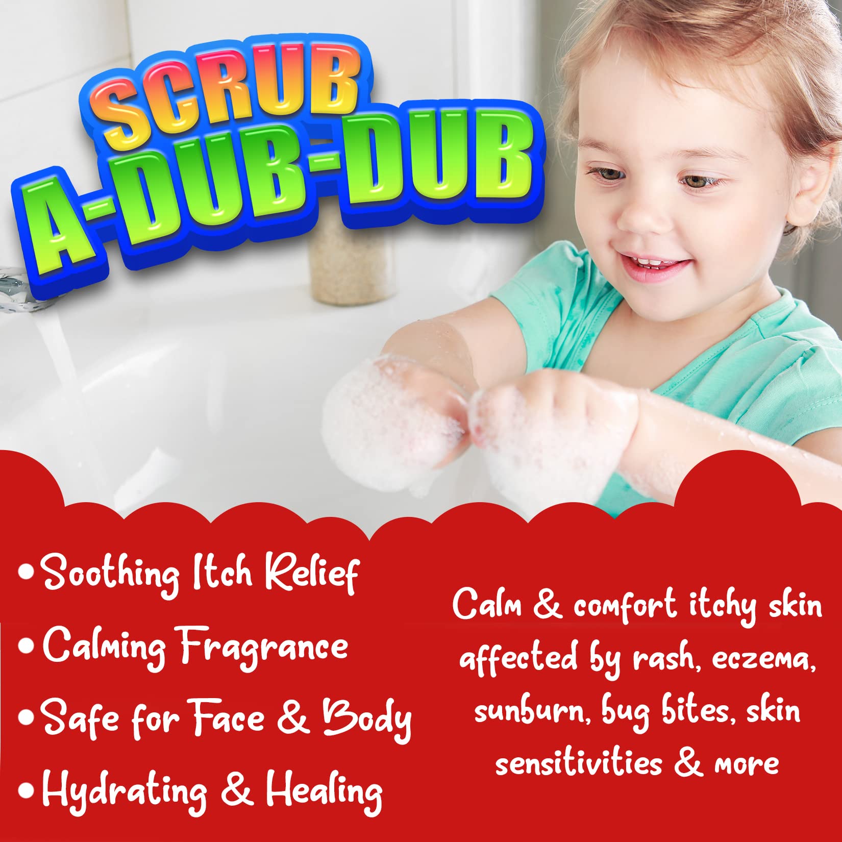 Cactus Honey & Oats Goats Milk Kids Soap, 4oz Wash Bar – Natural Oatmeal Soaps for Kids