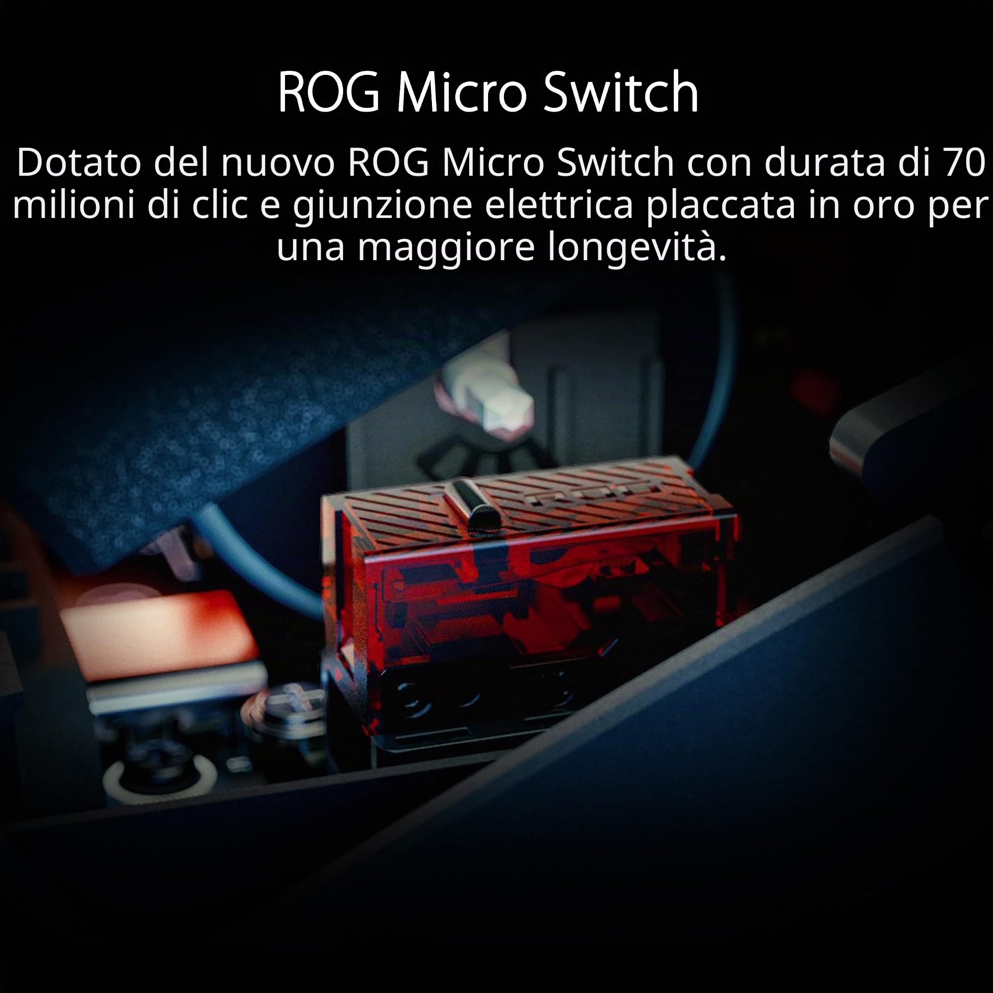 ASUS Spatha X Ratón Gaming Inalámbrico 19000 DPI Negro