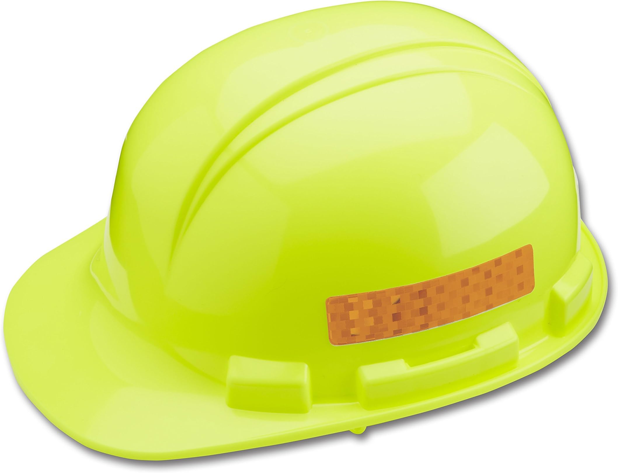 Dynamic Safety HP1X4ORG Orange Dyna-Brite Stick On Reflective Strips for Hard Hat, One Size