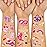 Waterproof Temporary Tattoos - 128pcs Groovy Fake Tattoo for Girls Birthday Party Favors, Princess Bag Rainbow Shoes Girl Power DIY Arts and Crafts Home Activity for Kids 6 7 8 9 10 11 12 years old